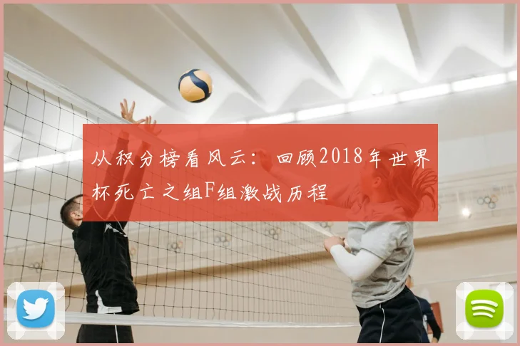 从积分榜看风云:回顾2018年世界杯死亡之组F组激战历程